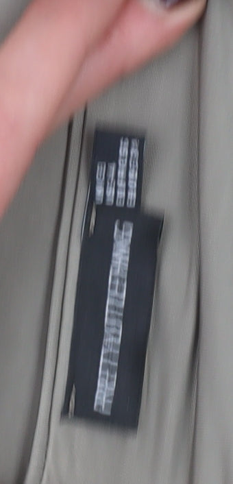 PrettyLittleThing Womens Beige Strapless Flared Jumpsuit Size 8