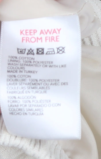 BDG Urban Outfitters Mens Beige Corduroy Bomber Jacket S