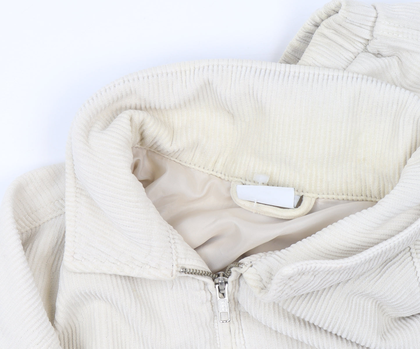 BDG Urban Outfitters Mens Beige Corduroy Bomber Jacket S