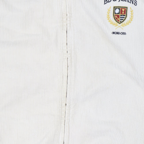 BDG Urban Outfitters Mens Beige Corduroy Bomber Jacket S