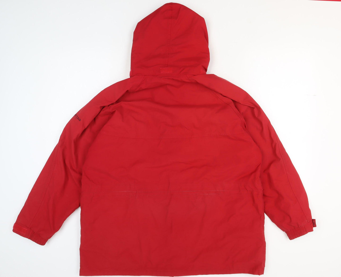 Regatta Women's Red Waterproof Hooded Rain Jacket Size 18