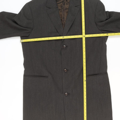 Hugo Boss Men’s Grey 42 Classic Wool Blazer Jacket