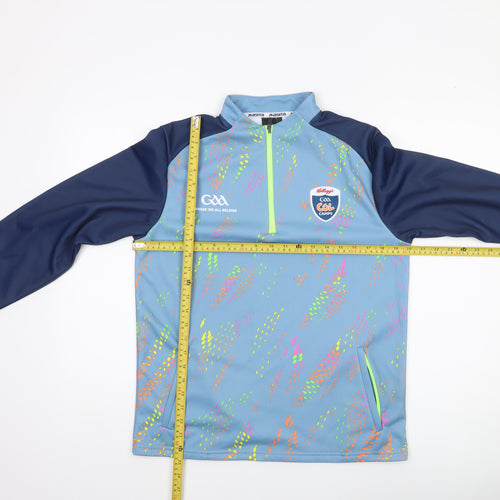Masita Boys Blue 1/4 Zip Long Sleeve Sports Top 5 Years