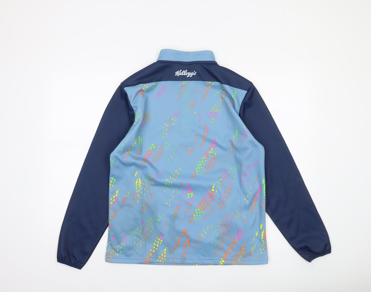 Masita Boys Blue 1/4 Zip Long Sleeve Sports Top 5 Years