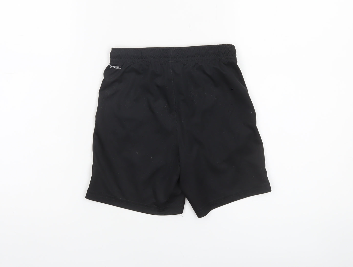 Puma Boys Black Athletic Activewear Shorts Size 7-8 Years Polyester