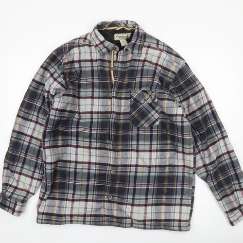 Regatta Men’s Multicoloured L Checked Lined Flannel Jacket