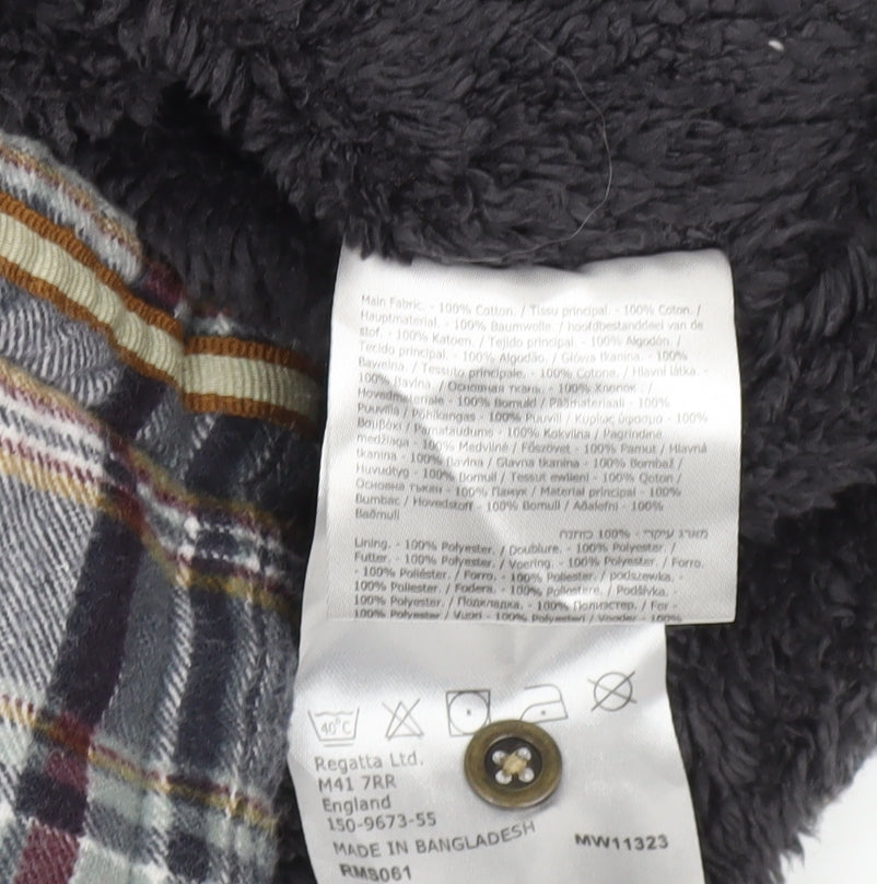 Regatta Men’s Multicoloured L Checked Lined Flannel Jacket