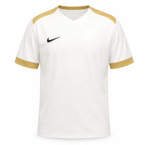 Nike Men White Dri-FIT Short Sleeve Athletic Jersey T-Shirt Size S