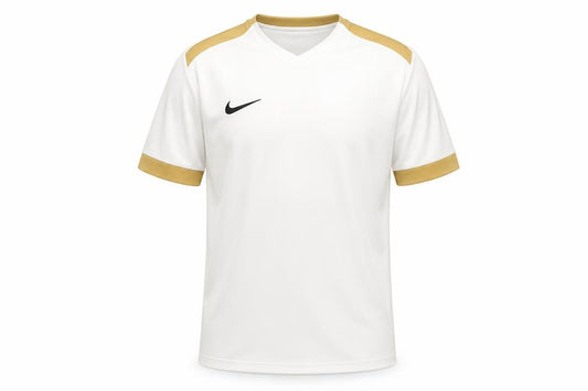 Nike Men White Dri-FIT Short Sleeve Athletic Jersey T-Shirt Size S