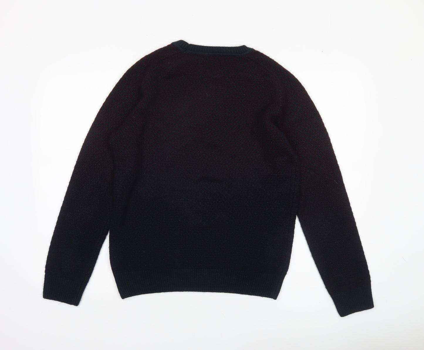 Burton Menswear London Men's Black Crew Neck Acrylic Jumper M