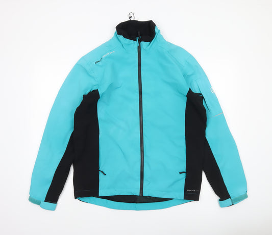 Abacus Men's Blue Softshell Jacket Size S UK38 Waterproof Windproof