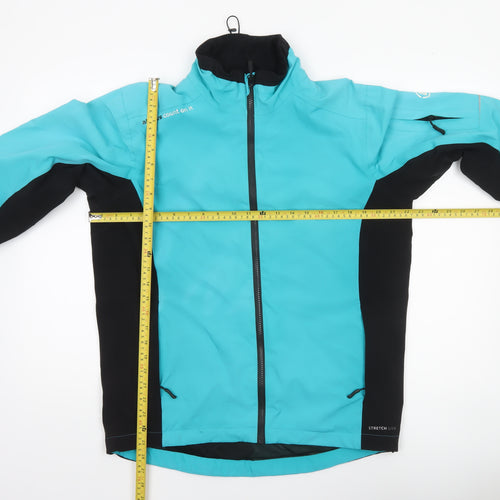 Abacus Men's Blue Softshell Jacket Size S UK38 Waterproof Windproof