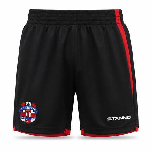 Stanno Boys Black S Athletic Football Shorts Lightweight Polyester