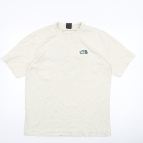 The North Face Men's Ivory Small Graphic Outdoor T-Shirt