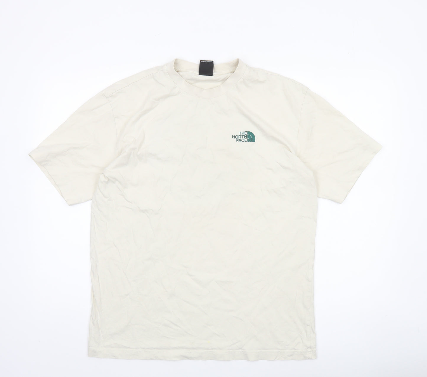 The North Face Men's Ivory Small Graphic Outdoor T-Shirt