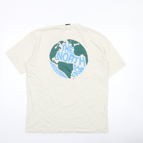 The North Face Men's Ivory Small Graphic Outdoor T-Shirt