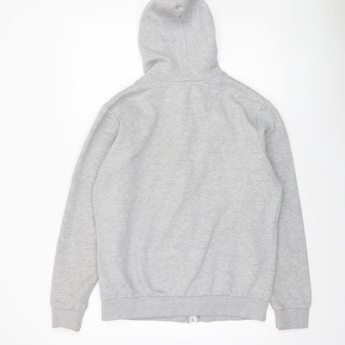 R.W.C Men’s Grey Full Zip Hoodie Sweatshirt Size L Regular Fit
