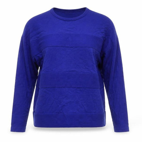 Dorothy Perkins Women's Blue Crew Neck Long Sleeve Jumper Size 12