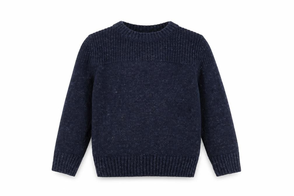 Baby Gap Boys Navy Blue Cotton Crew Neck Pullover Jumper 2 Years