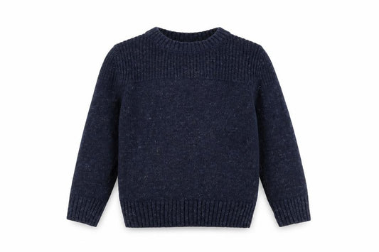 babyGap Boys Navy Blue Cotton Crew Neck Pullover Jumper 2 Years