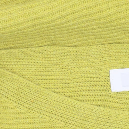 John Lewis Women’s Yellow Cotton Boat Neck Jumper Size 8