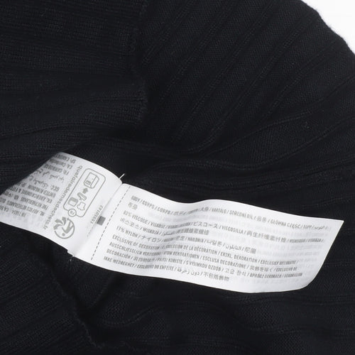 Abercrombie & Fitch Women’s Black Tall Bodycon Knit Dress Size M