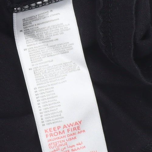 A Nightmare On Elm Street Women's Black L Horror Movie T-Shirt