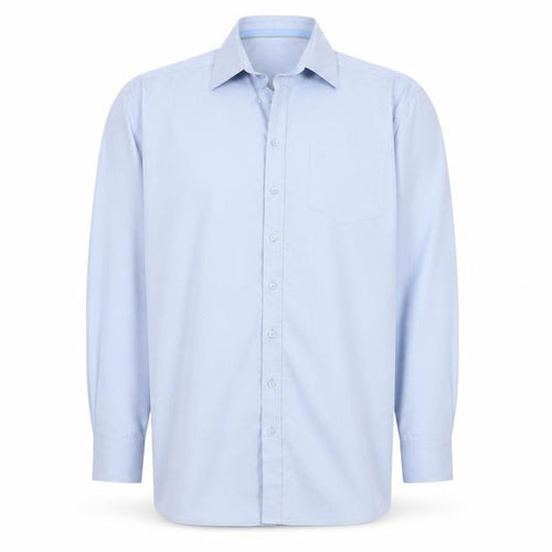 Jupiter Men's Blue Regular Fit Long Sleeve Cotton Formal Shirt XL