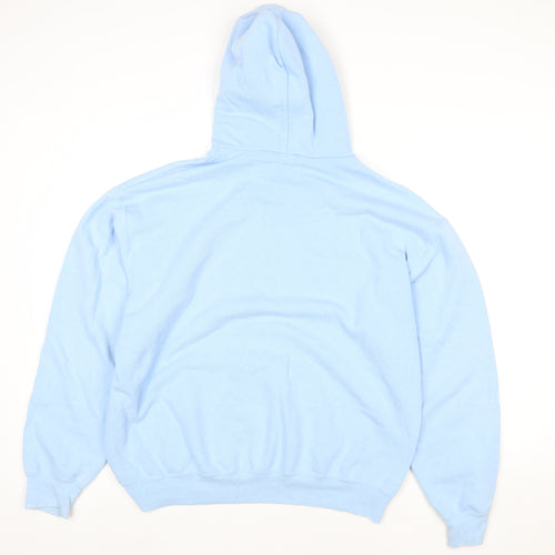 Fruit of the Loom Women Light Blue Classic Pullover Hoodie L