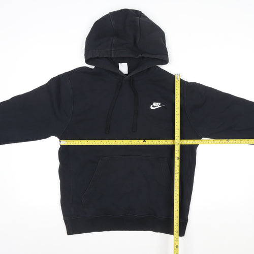 Nike Men's Black Pullover Hoodie Size S Regular Fit Sportswear