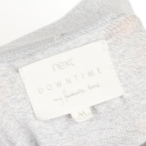 Next Women’s Grey Long Sleeve Crew Neck Jersey Top M
