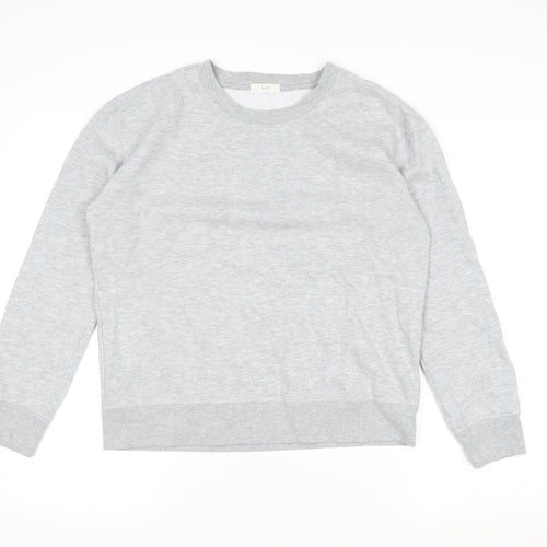 Baukjen Women Grey Small Pullover Sweatshirt 60% Cotton 40% Polyester