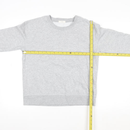 Baukjen Women Grey Small Pullover Sweatshirt 60% Cotton 40% Polyester