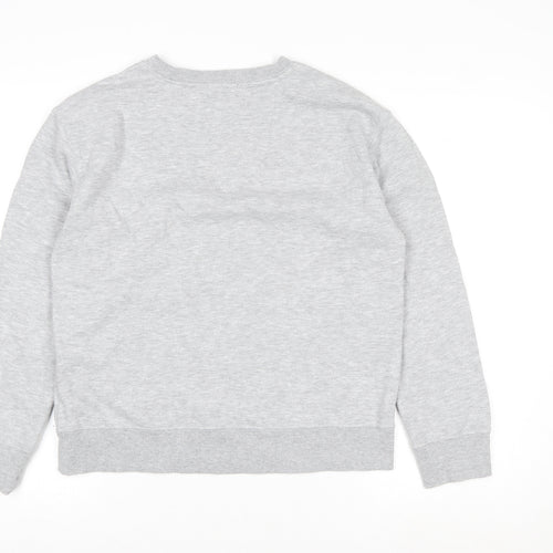 Baukjen Women Grey Small Pullover Sweatshirt 60% Cotton 40% Polyester