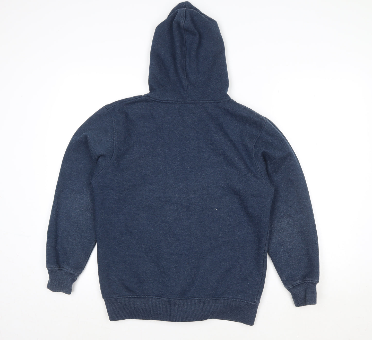 Saltrock Boys Blue Full Zip Hooded Fleece Lined Jacket 13 Years
