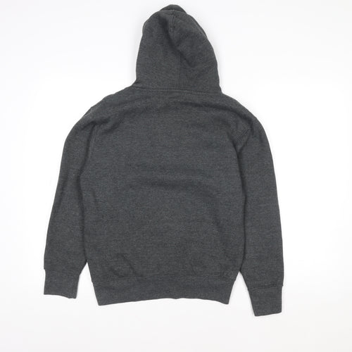 Zone One Men's Grey London England Pullover Hoodie XS