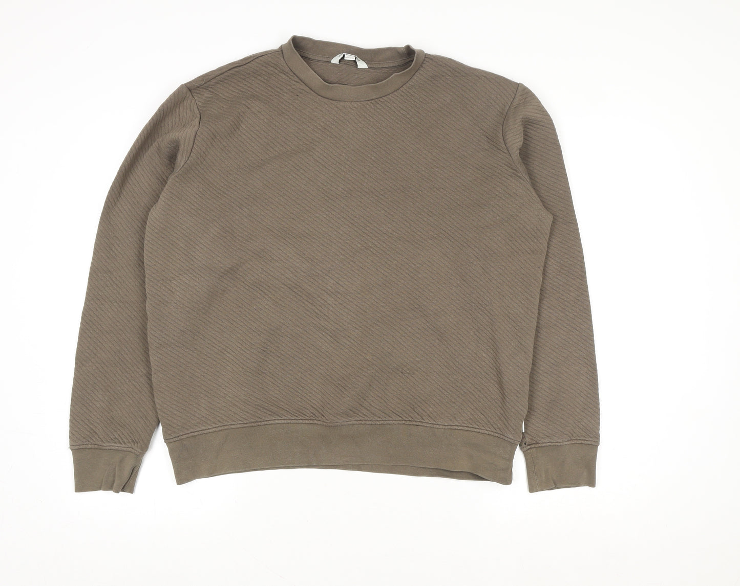 Marks and Spencer Women’s Brown Pullover Sweatshirt Size L Cotton Blend