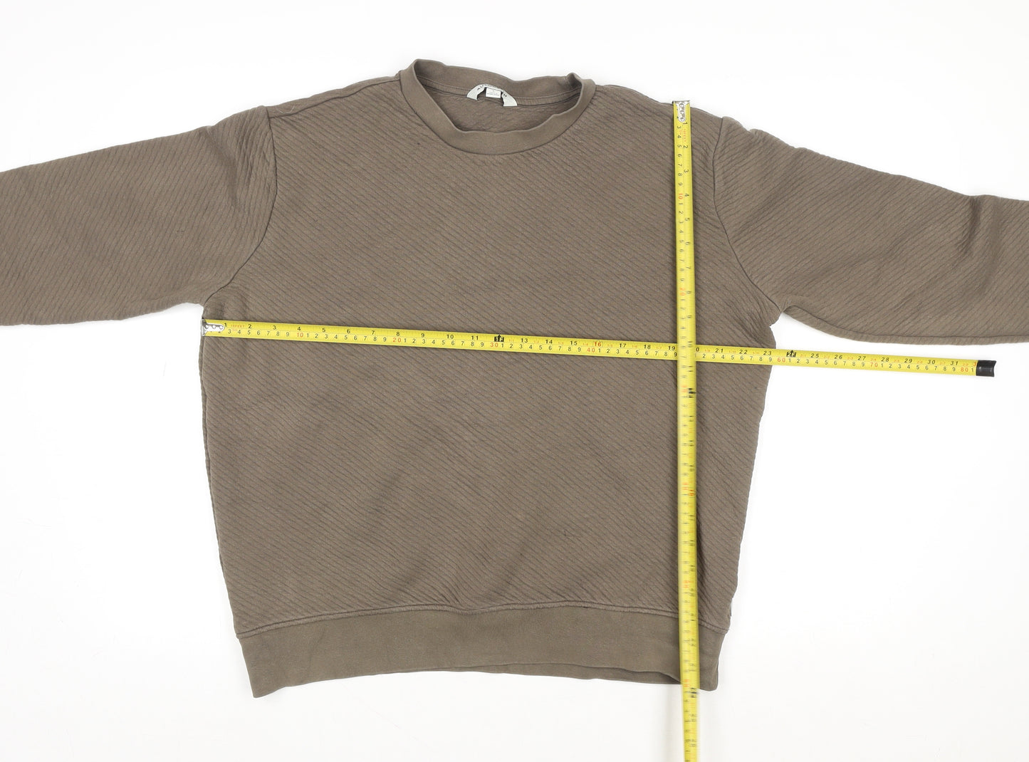 Marks and Spencer Women’s Brown Pullover Sweatshirt Size L Cotton Blend