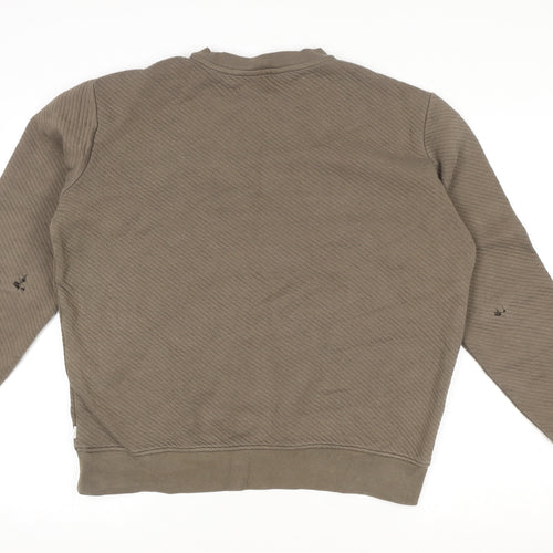Marks and Spencer Women’s Brown Pullover Sweatshirt Size L Cotton Blend