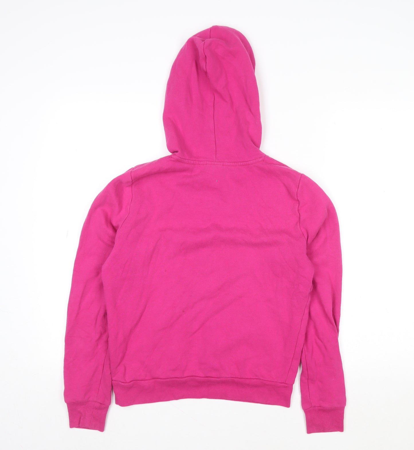 Victoria's Secret Pink Girls XS Pink Pullover Hoodie Fleece Sweatshirt
