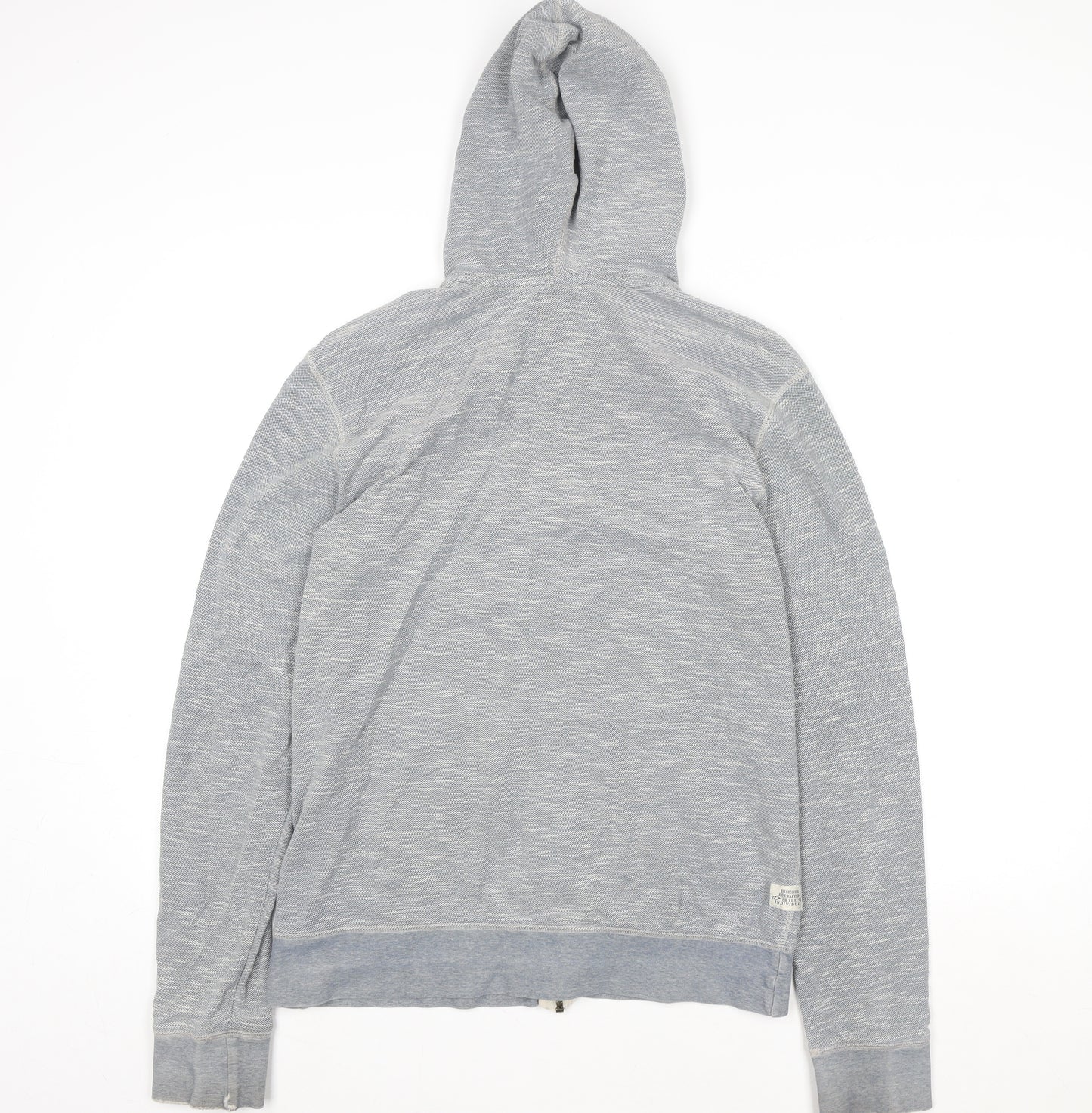 Next Women’s Grey Cotton Hooded Zip Jacket Size M