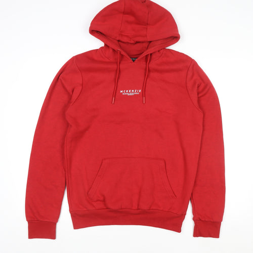 McKenzie Women's Red Pullover Hoodie Size XL Cotton Blend
