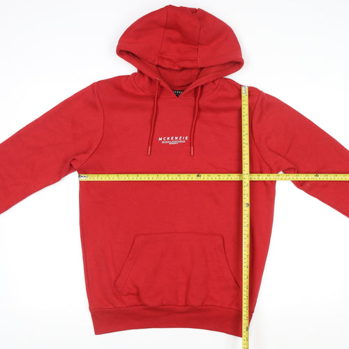 McKenzie Women's Red Pullover Hoodie Size XL Cotton Blend