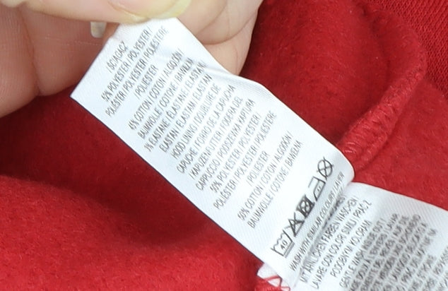 McKenzie Women's Red Pullover Hoodie Size XL Cotton Blend