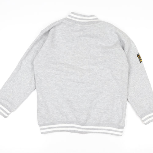 University of Cambridge Grey Girls 9-10 Years Button Cardigan Sweatshirt