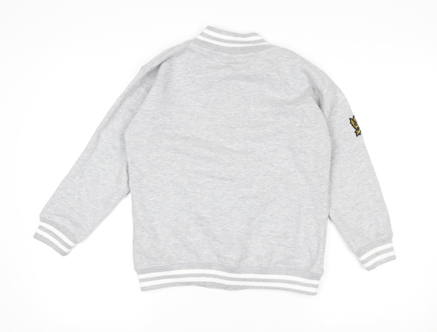 University of Cambridge Grey Girls 9-10 Years Button Cardigan Sweatshirt