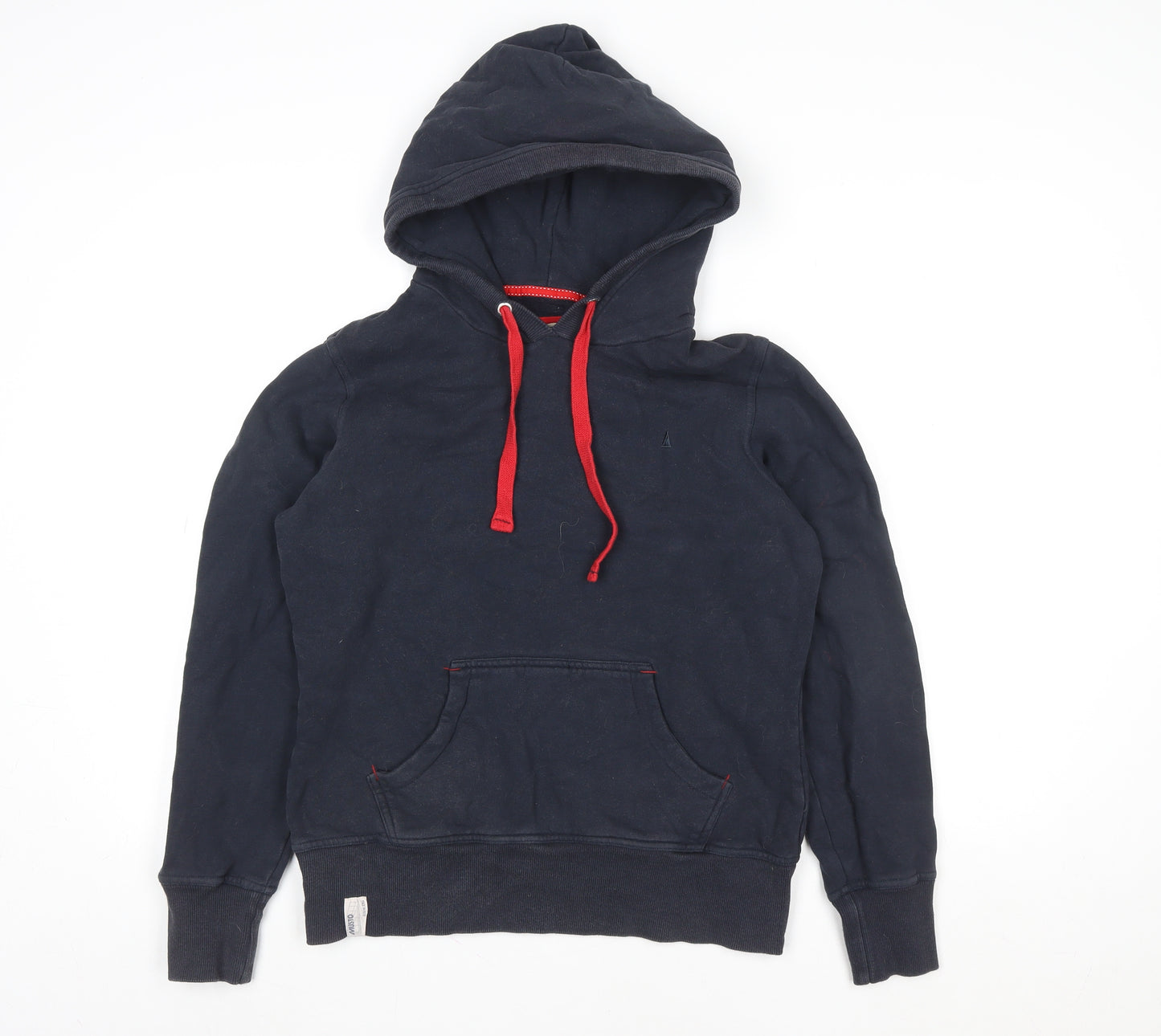 Musto Women's Navy Pullover Hoodie Size 12 Ocean Outfitters Print