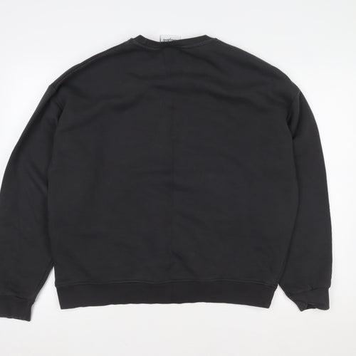 Primark x The Rolling Stones Women's Black Graphic Sweatshirt Size S