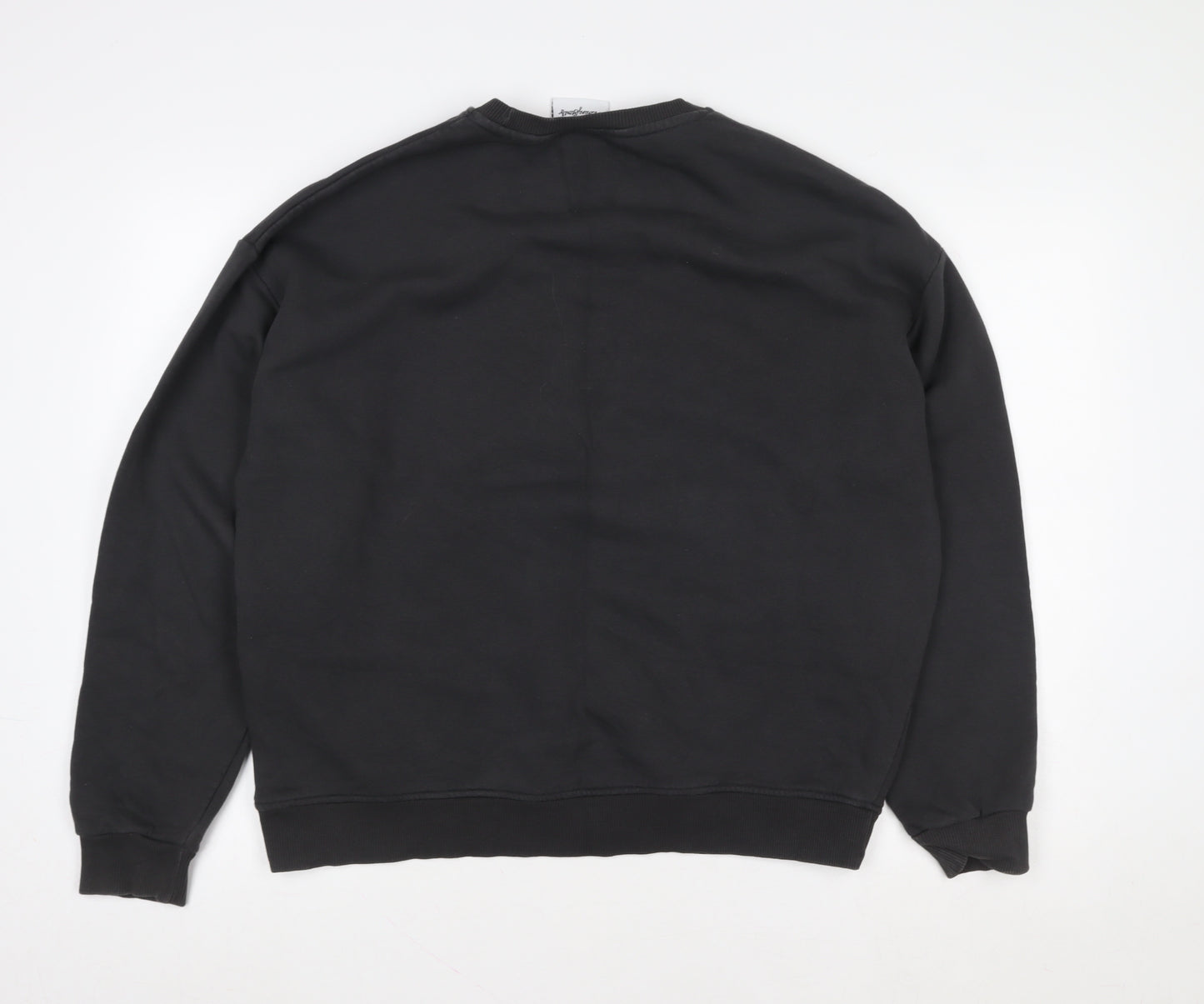 Primark x The Rolling Stones Women's Black Graphic Sweatshirt Size S
