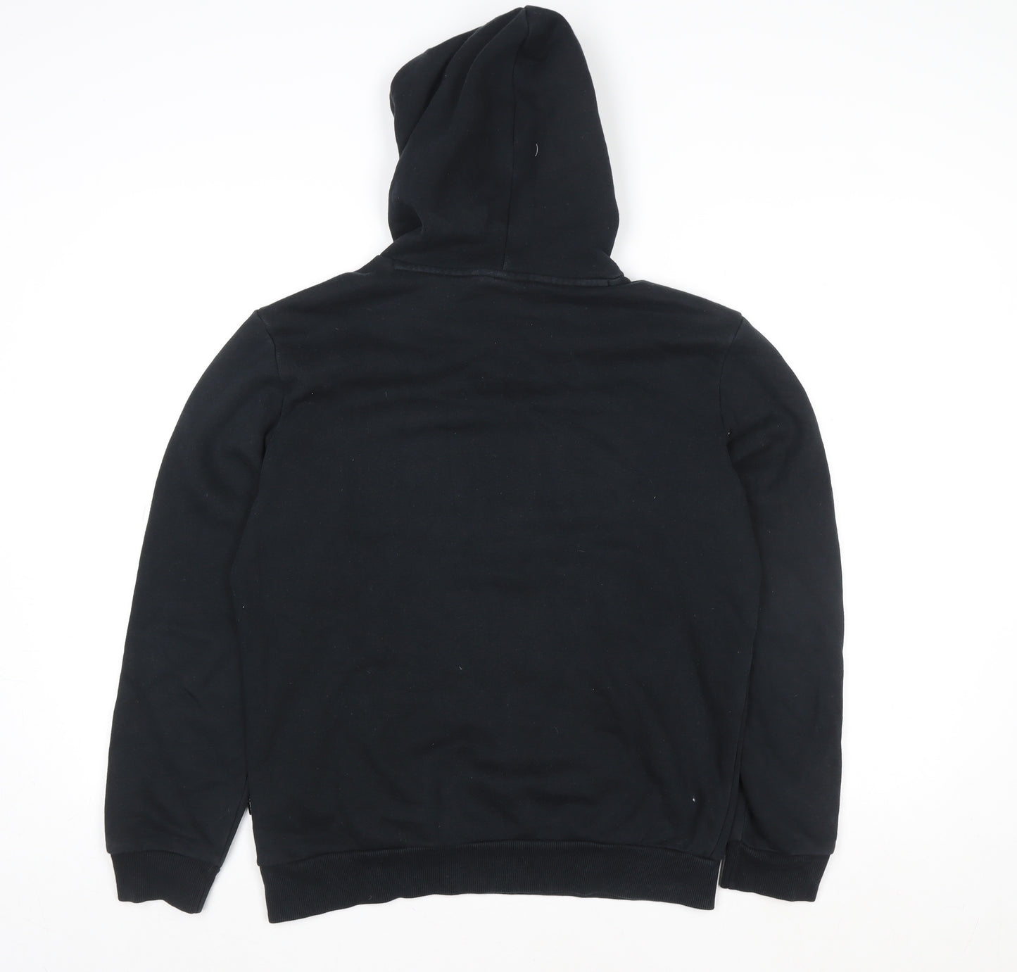 Puma Men’s Black Small Pullover Hoodie Fleece Lined Sportswear